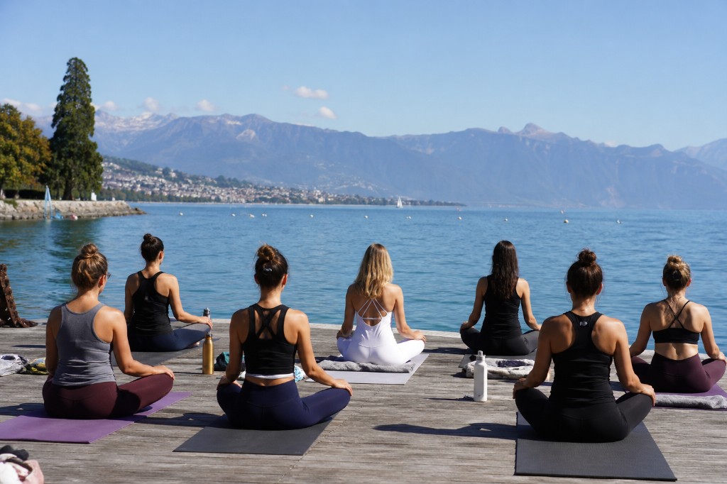 Yoga au parc